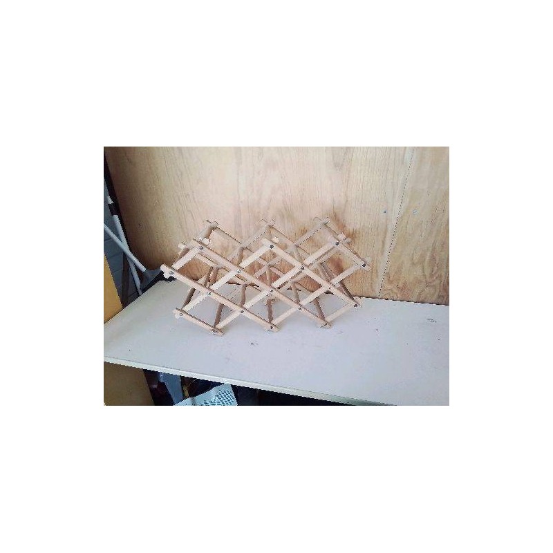 RANGE BOUTEILLE EN BOIS