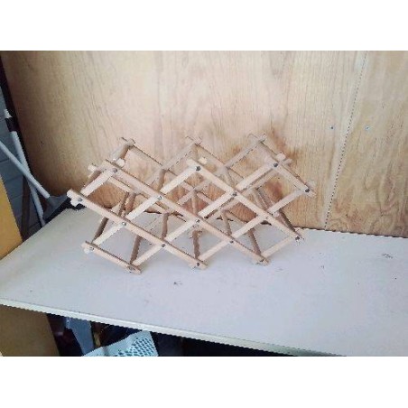 RANGE BOUTEILLE EN BOIS