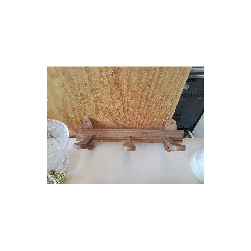 PORTE MANTEAU EN BOIS STYLE ART DECO 