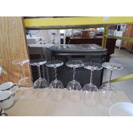 LOT DE 6 VERRE À VIN EN CRISTAL 