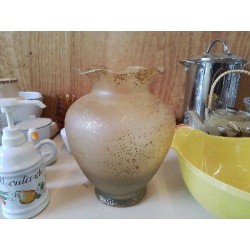 VASE TACHETÉ DORÉ 