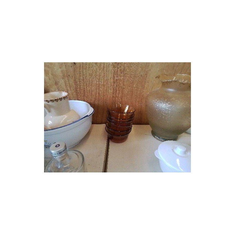 BOL ORANGE EN VERRE