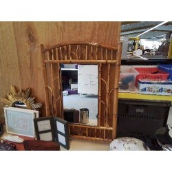 MIROIR CADRE OSIER 