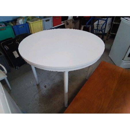 TABLE RONDE BLANCHE