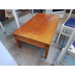 TABLE BASSE COFFRE RECTANGULAIRE STYLE ASIATIQUE