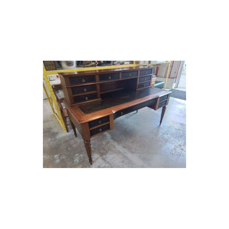 GRAND BUREAU A GRADIN STYLE LOUIS PHILIPPE