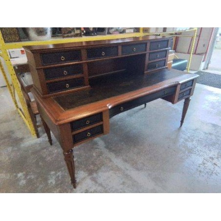 GRAND BUREAU A GRADIN STYLE LOUIS PHILIPPE