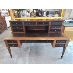 GRAND BUREAU A GRADIN STYLE LOUIS PHILIPPE