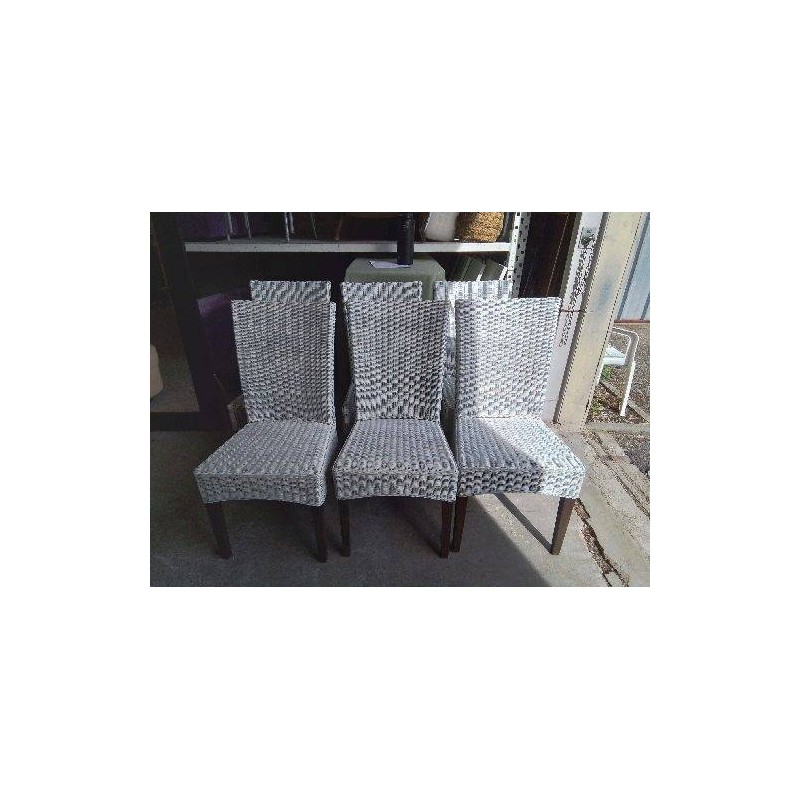 CHAISE BLANCHE OSIER