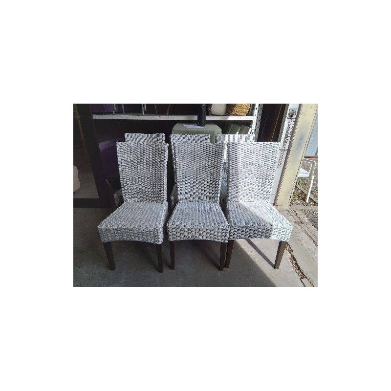 CHAISE BLANCHE OSIER 