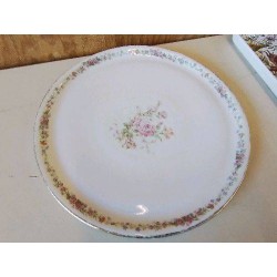 PLAT DE SERVICE EN PORCELAINE