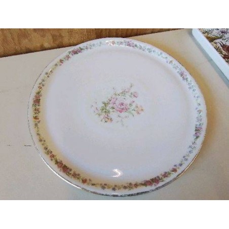 PLAT DE SERVICE EN PORCELAINE