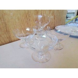 LOT DE 5 COUPES A CHAMPAGNE 