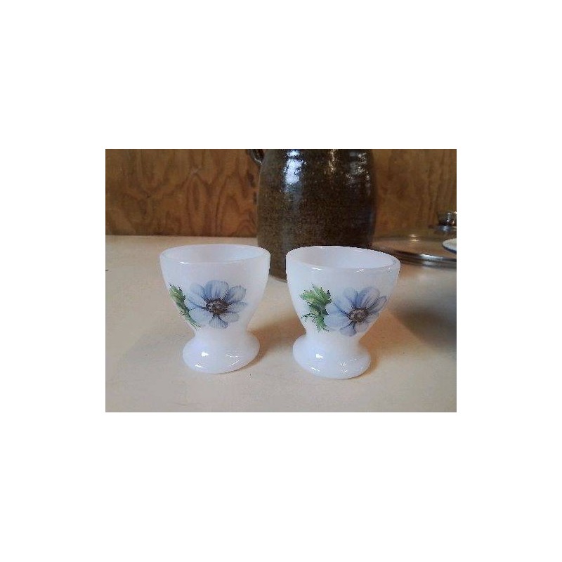 COQUETIER ARCOPAL MOTIF FLORAL 