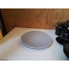 DUO GRANDE ASSIETTE PLATE GRISE 