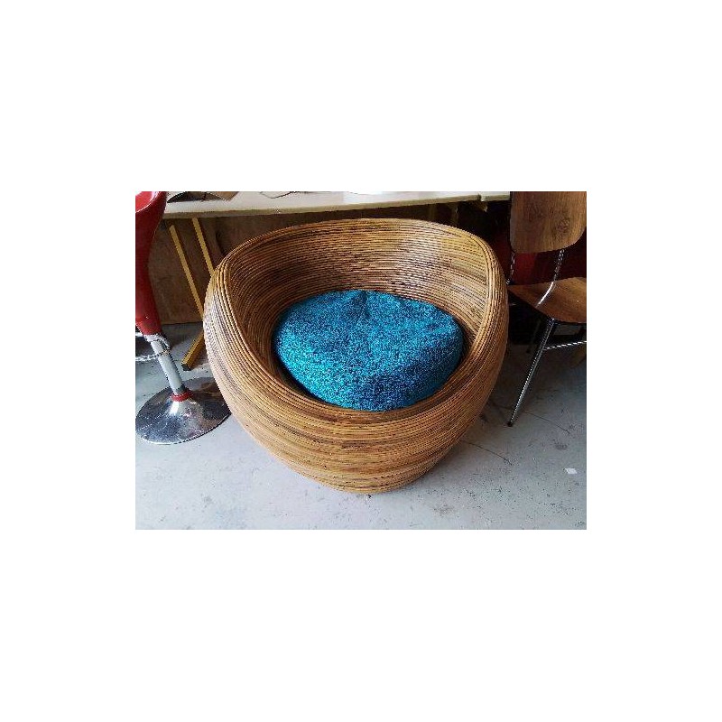 FAUTEUIL EN ROTIN
