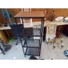 ÉTAGÈRE COLONNE NOIRE IKEA 