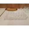 PLATEAU EN VERRE 