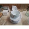 TASSE AVEC SOUCOUPE BLANCHE MOLANGO