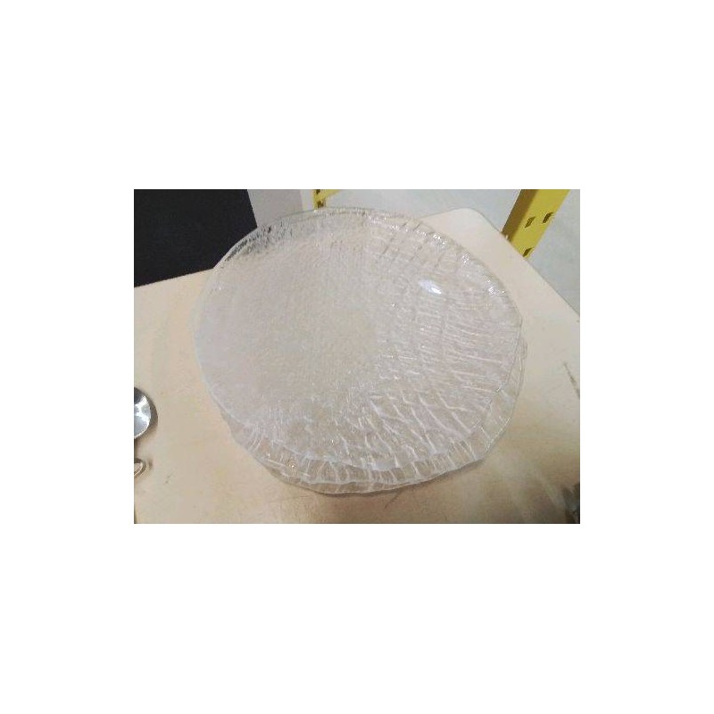 PLAT FEUILLE DE CHOU EN VERRE
