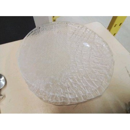 PLAT FEUILLE DE CHOU EN VERRE