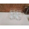 LOT DE 4 VERRE À WHISKY 