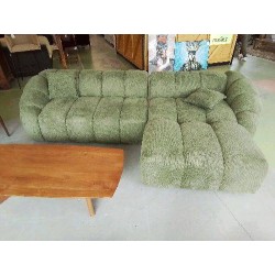 CANAPÉ D’ANGLE VERT KAKI REF MPH26082213356VPH1-HN