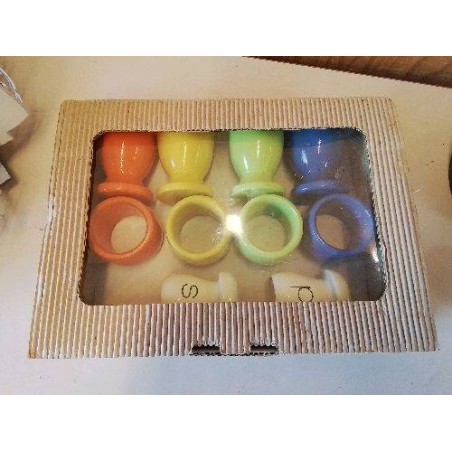 SERVICE COQUETIER ET ROND SERVIETTES 