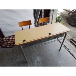 BUREAU D’ÉCOLIER DEUX PLACES