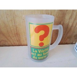 CHOPE A BIÈRE EN VERRE 