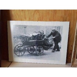 IMAGE ENCADRÉ MARCHAND AMBULANT