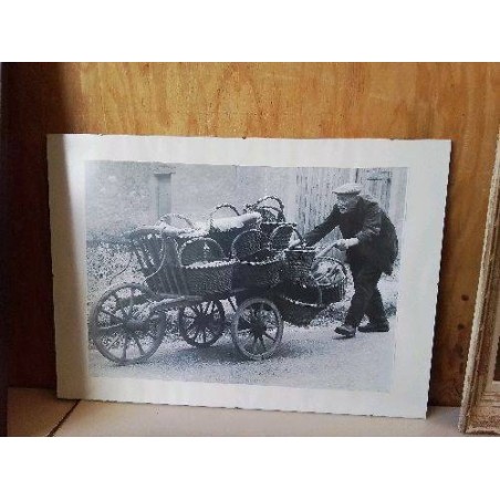 IMAGE ENCADRÉ MARCHAND AMBULANT