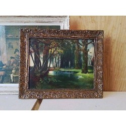 CADRE PAYSAGE SOUS-BOIS 