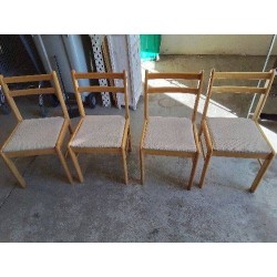 CHAISE DE SALLE A MANGER VINTAGE 