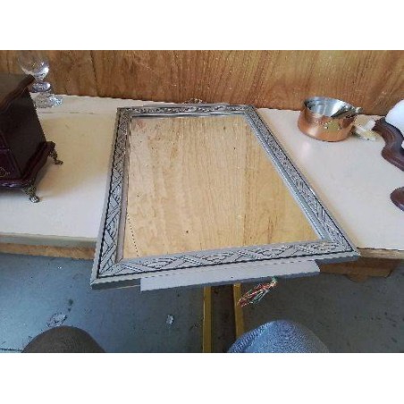 MIROIR BORDURE GRIS