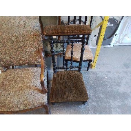 CHAISE PRIE DIEU STYLE NAPOLEON III