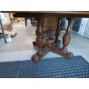 TRES GRANDE TABLE OVALE EN NOYER STYLE 19 EME