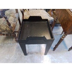 PETIT MEUBLE BOUT DE CANAPÉ NOIRE 