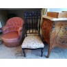 CHAISE DE CHAMBRE STYLE NAPOLEON III