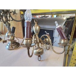 LUSTRE HOLLANDAIS EN LAITON