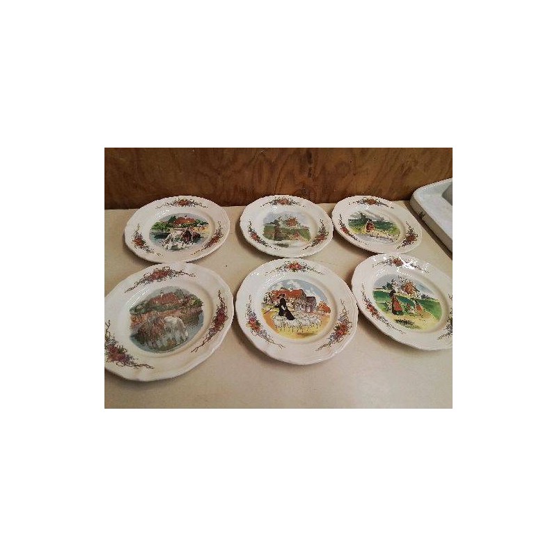 ASSIETTE SCENE CHAMPETRE 