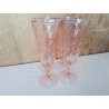 LOT DE 4 FLUTES A CHAMPAGNE 
