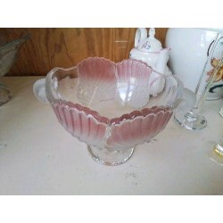 COUPE A FRUIT SIGNE ROSE 