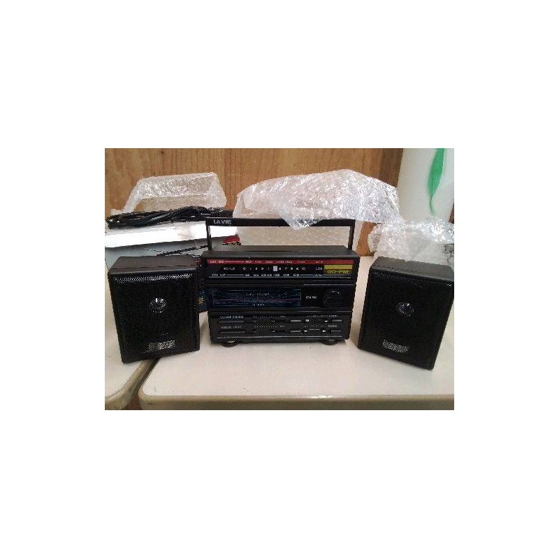 POSTE RADIO VINTAGE ET MINI ENCEINTE 