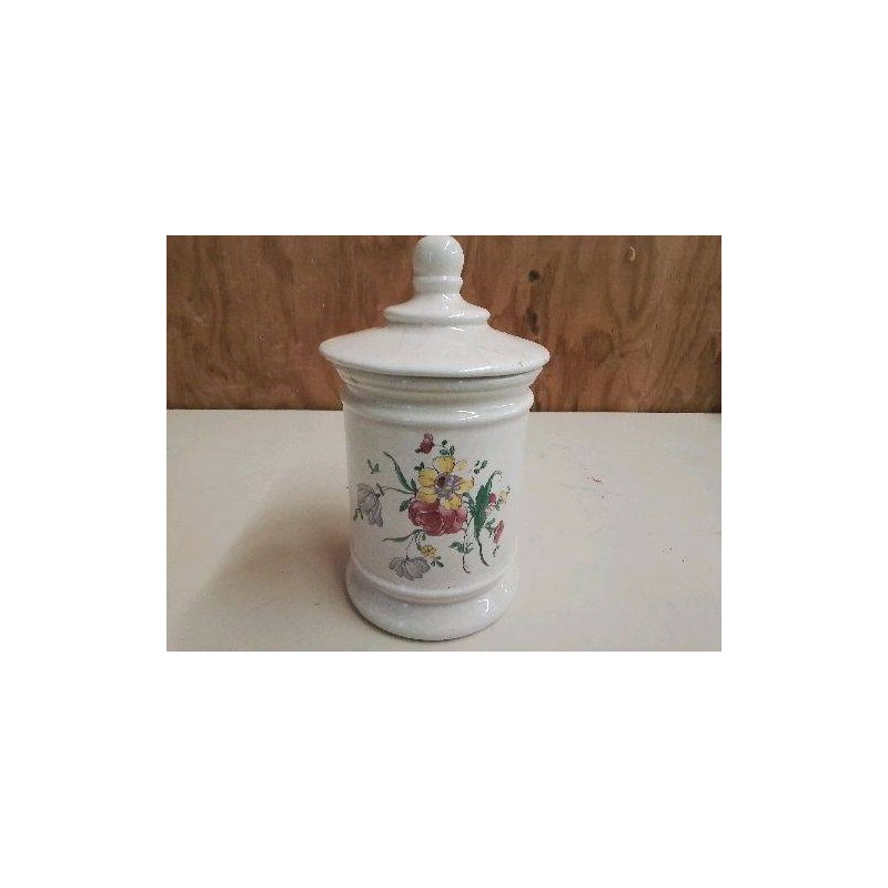POT EN CERAMIQUE BLANCHE 