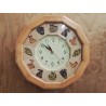 HORLOGE PENDULE MURALE OCTOGONALE 