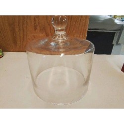 CLOCHE EN VERRE TRANSPARENT 