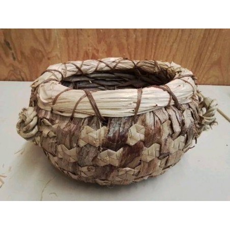 PANIER EN PAILLE 