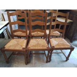 CHAISE RUSTIQUE EN BOIS