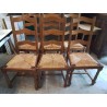 CHAISE RUSTIQUE EN BOIS